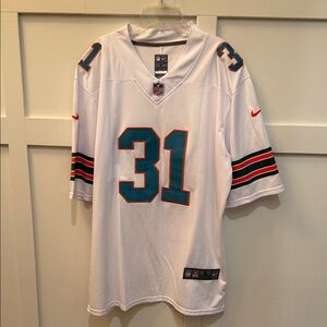White Miami Dolphins Jersey